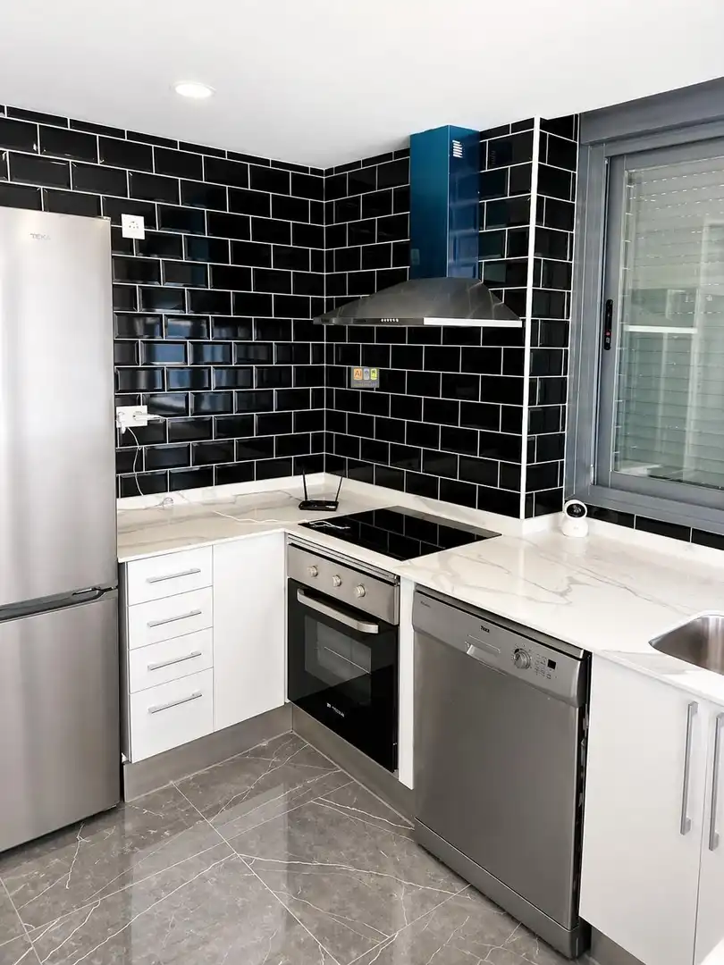 Kitchen of Attic for sale in Benidorm  with Air Conditioner, Terrace and Balcony