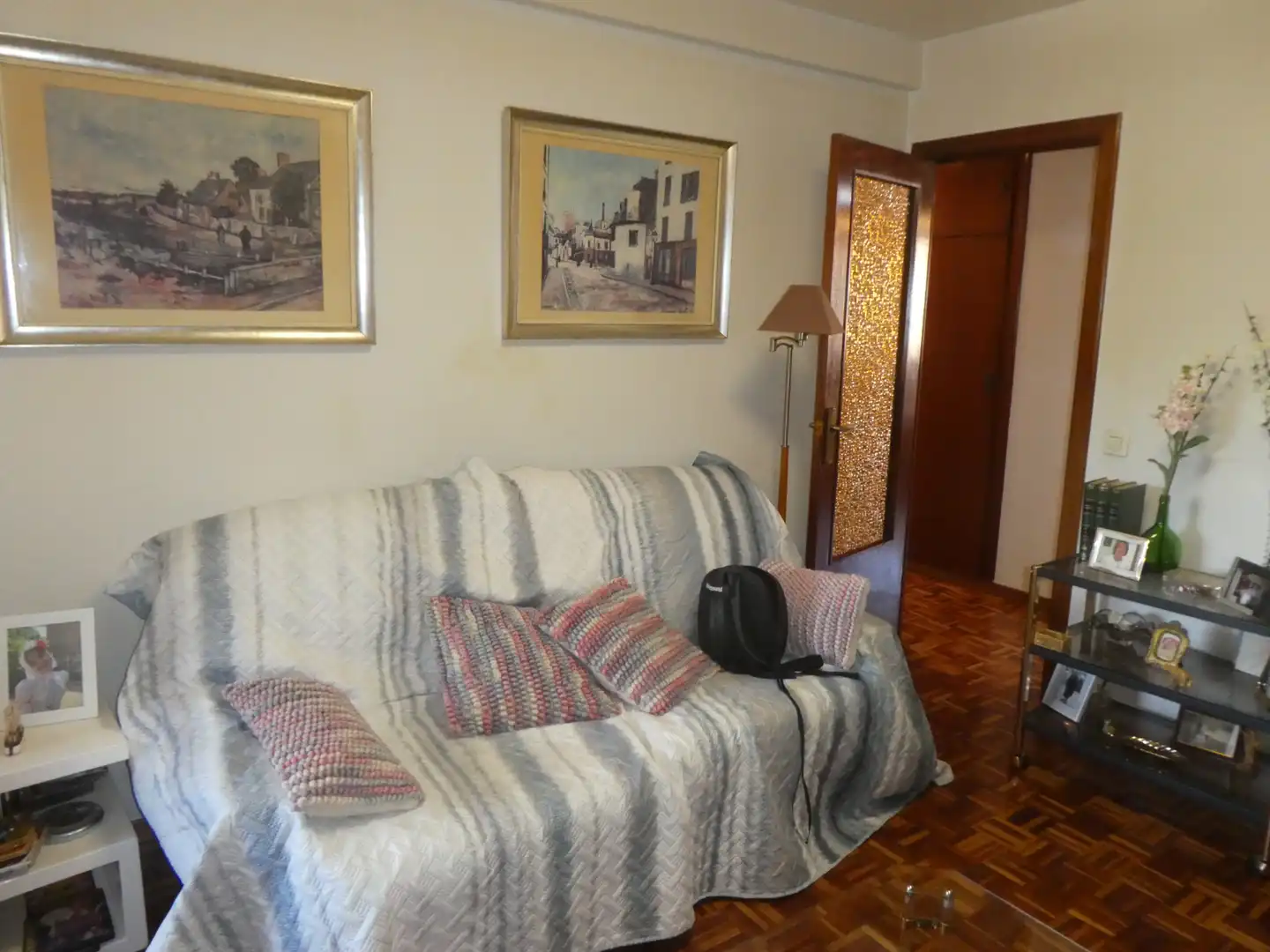 Sala de estar de Piso en venta en Burgos con Calefacción y Amueblado