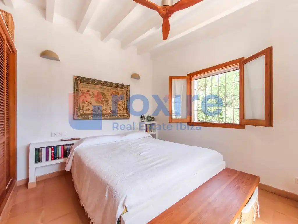 Bedroom of Houses for rent in Sant Josep de sa Talaia  with Air Conditioner, Private garden and Terrace