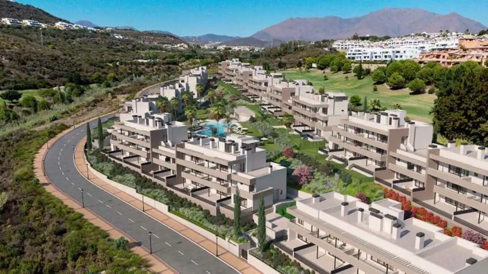 Vista exterior de Planta baja en venta en Casares con Aire acondicionado, Jardín privado y Terraza