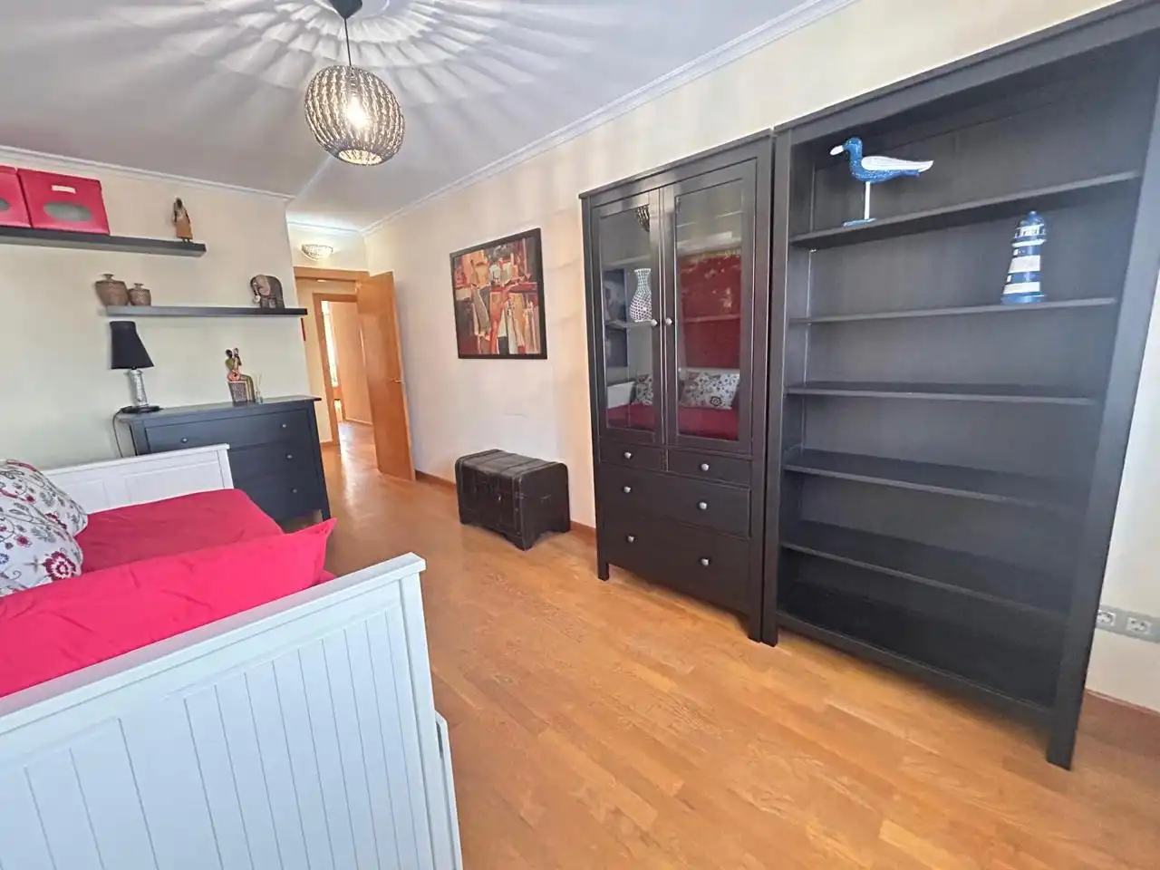 Living room of Flat for rent in Gijón   with Heating, Storage room and Furnished
