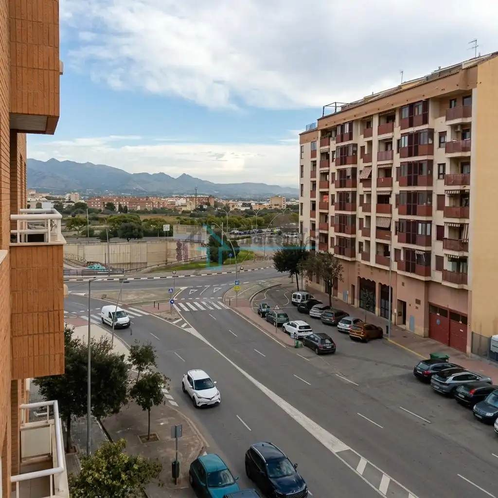 Vista exterior de Apartamento en venta en Castellón de la Plana / Castelló de la Plana con Aire acondicionado, Calefacción y Trastero