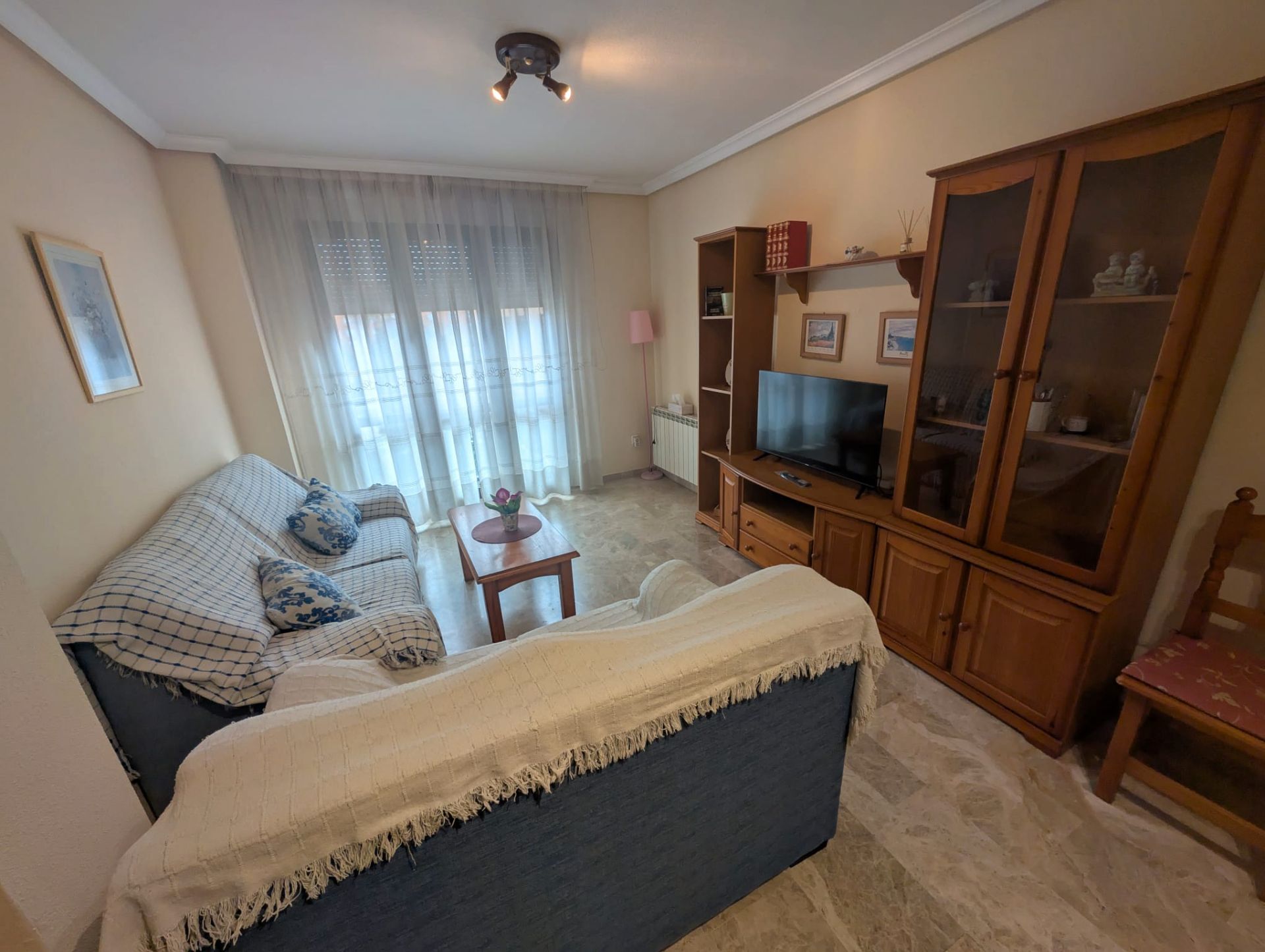 Living room of Flat to rent in Ciudad Real Capital  with Furnished