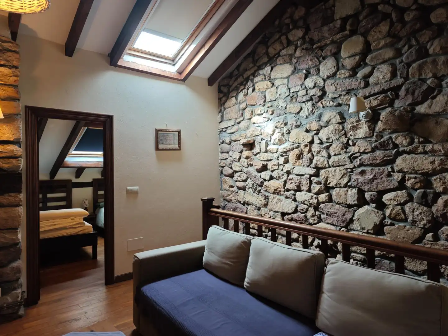 Sala de estar de Casa adosada en venta en Mazcuerras con Terraza