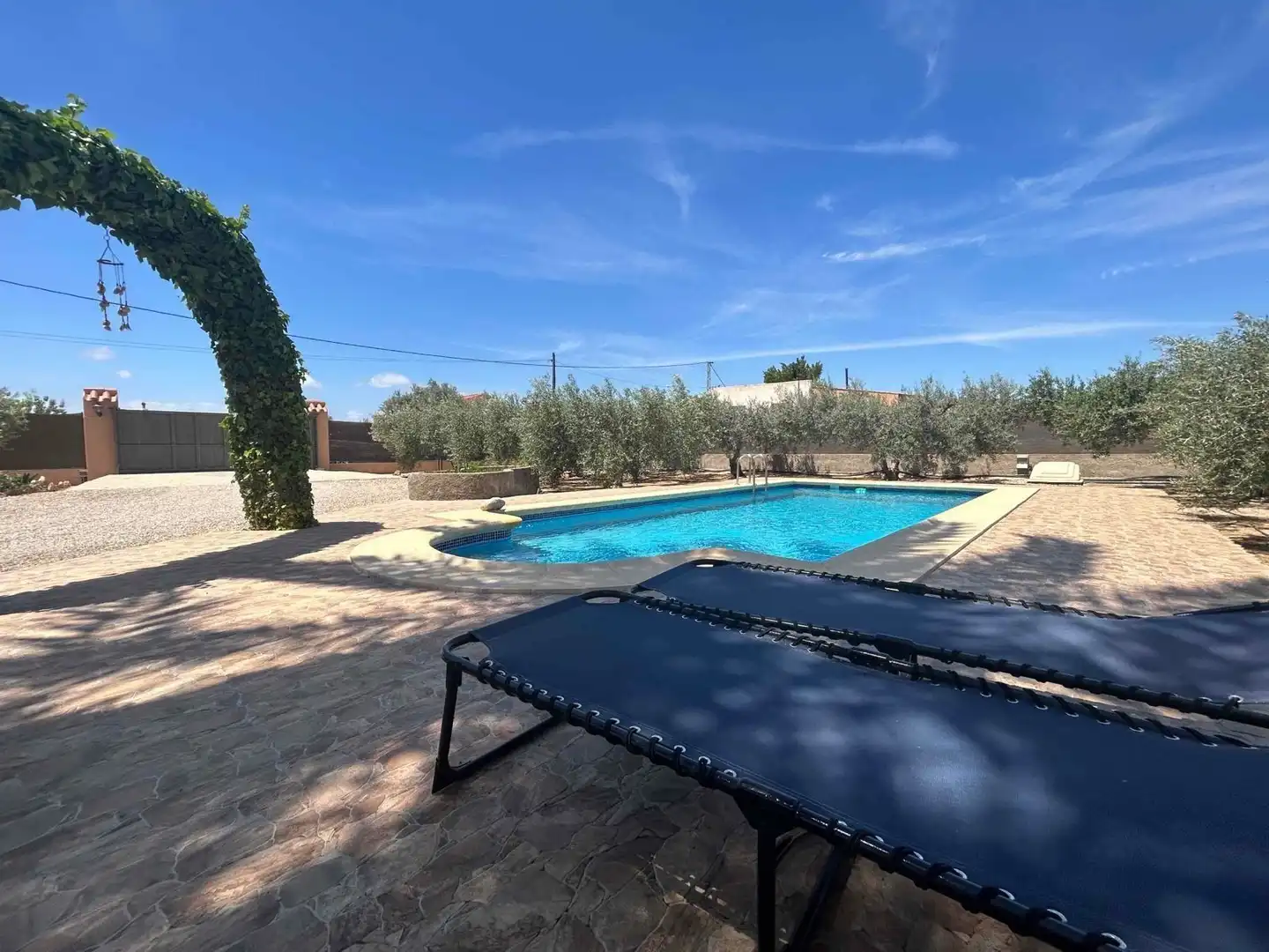 Piscina de Casa o chalet en venta en Mojácar con Aire acondicionado, Calefacción y Jardín privado