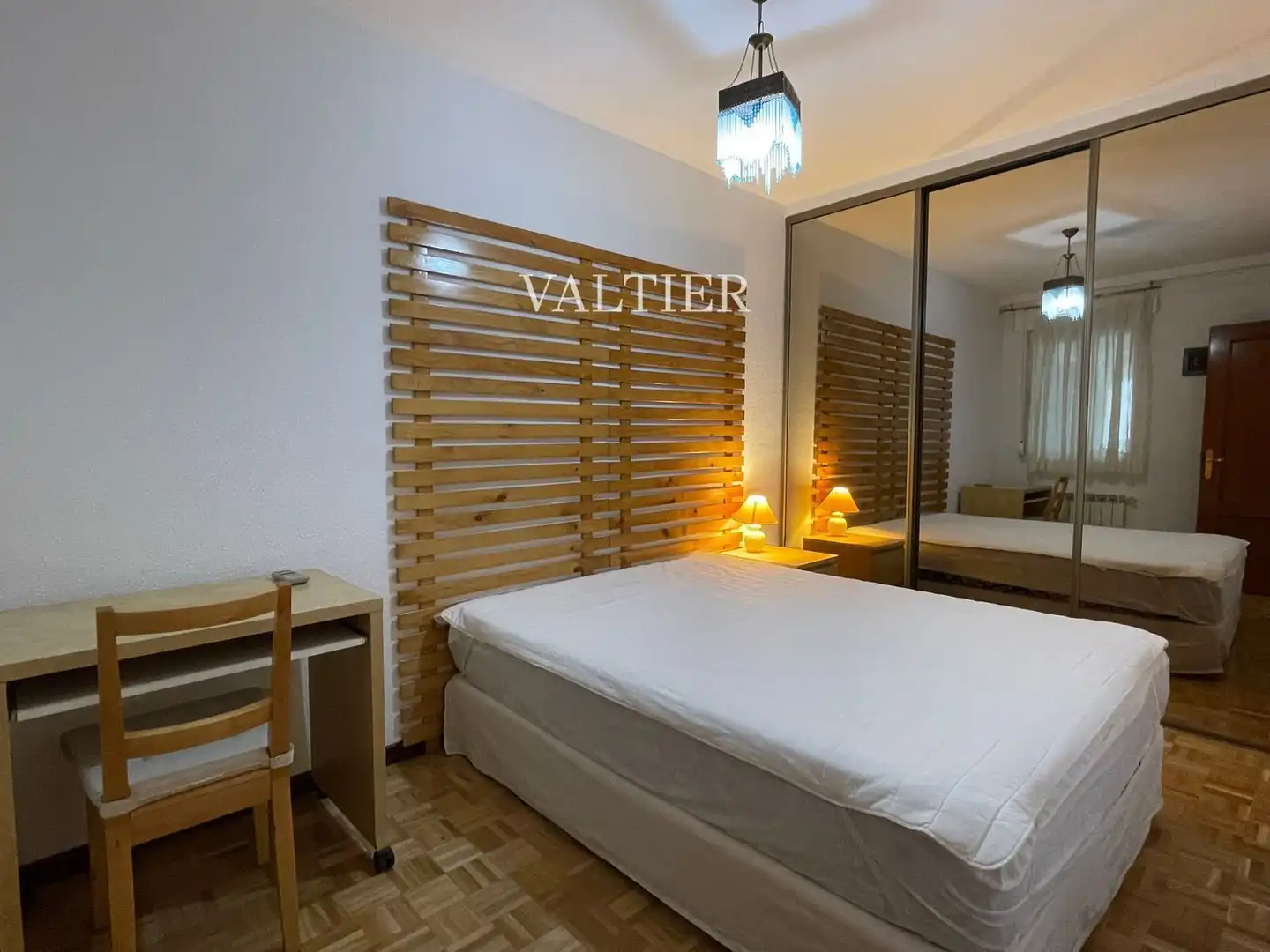 Bedroom of Attic for rent in Madrid  with Air Conditioner, Terrace and Furnished