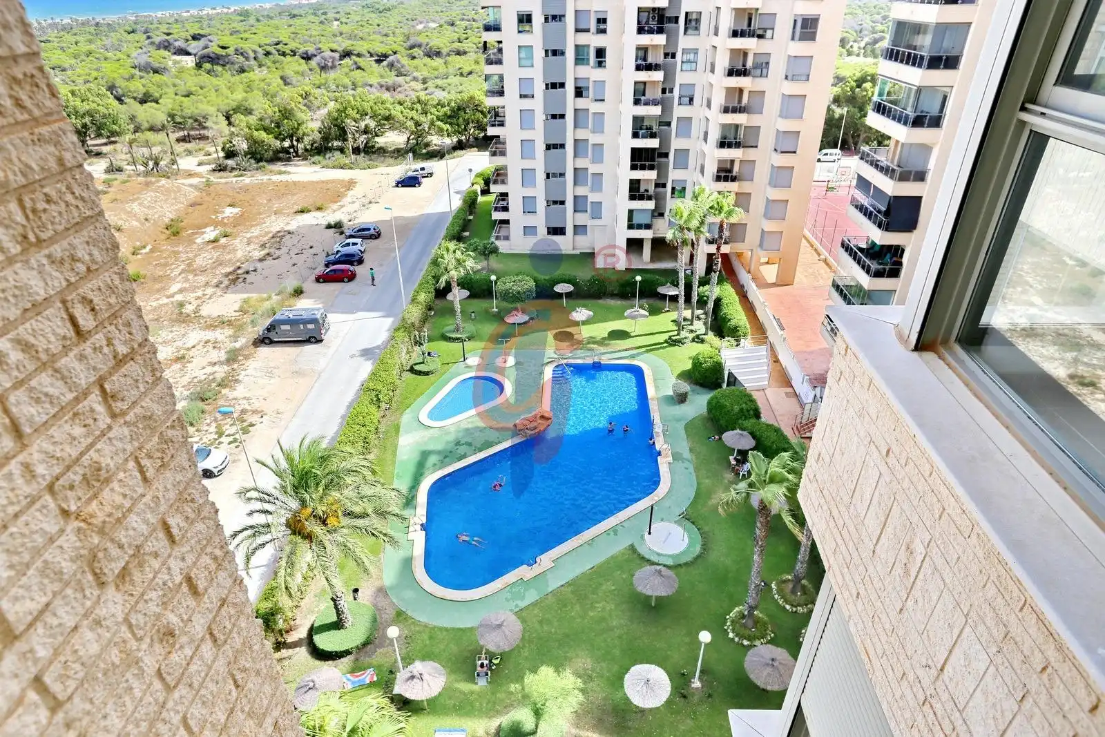 Piscina de Apartamento en venta en Guardamar del Segura con Aire acondicionado, Calefacción y Terraza