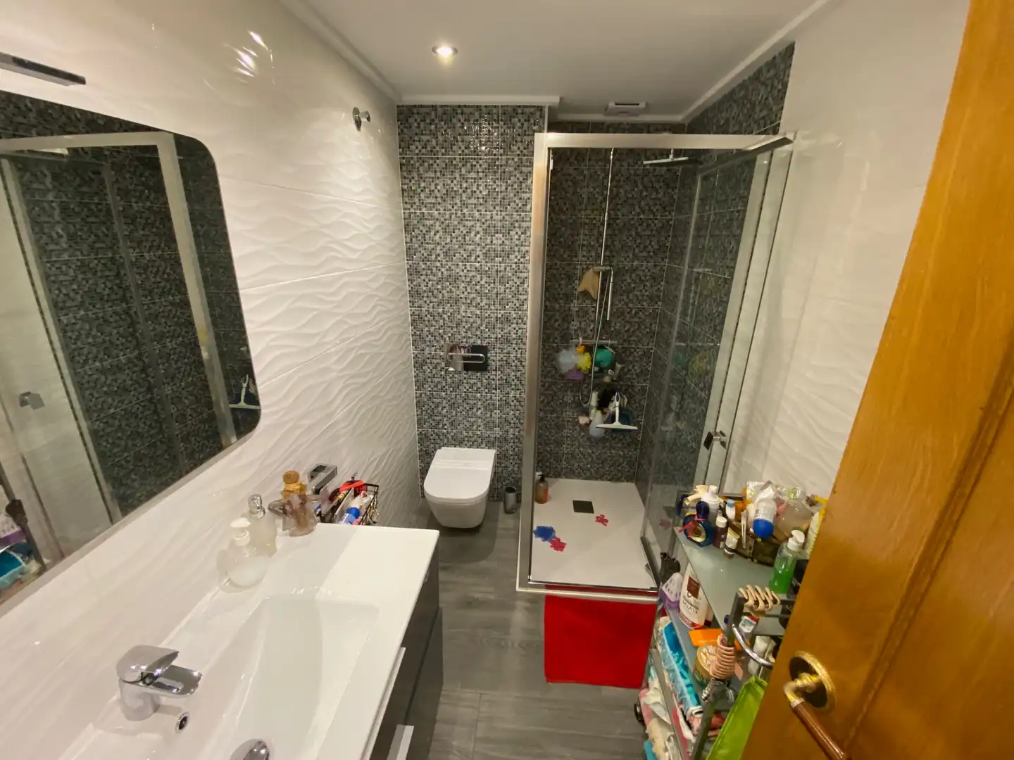 Baño de Piso de alquiler en Alicante / Alacant con Amueblado, Horno y Lavadora