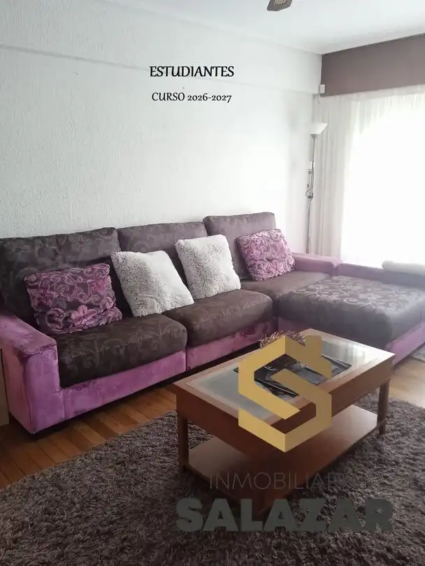 Sala de estar de Piso de alquiler en Bilbao  con Calefacción y Terraza