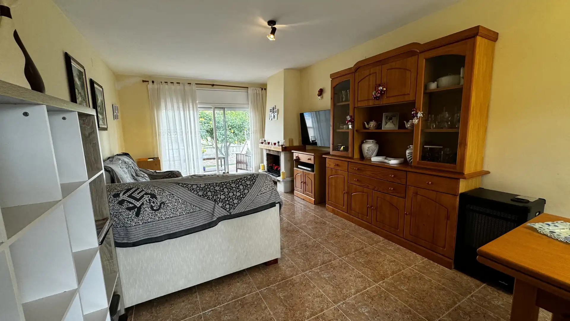 Sala d'estar de Casa o xalet en venda en Creixell amb Aire condicionat, Calefacció i Jardí privat