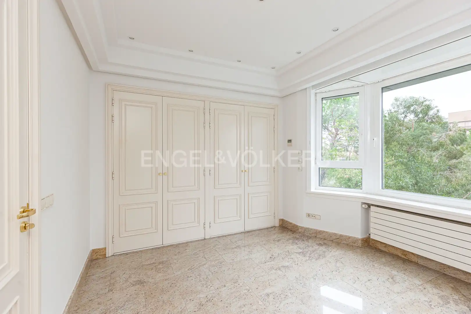 Esszimmer von Wohnung zur Miete in Madrid mit Klimaanlage, Heizung und Privatgarten