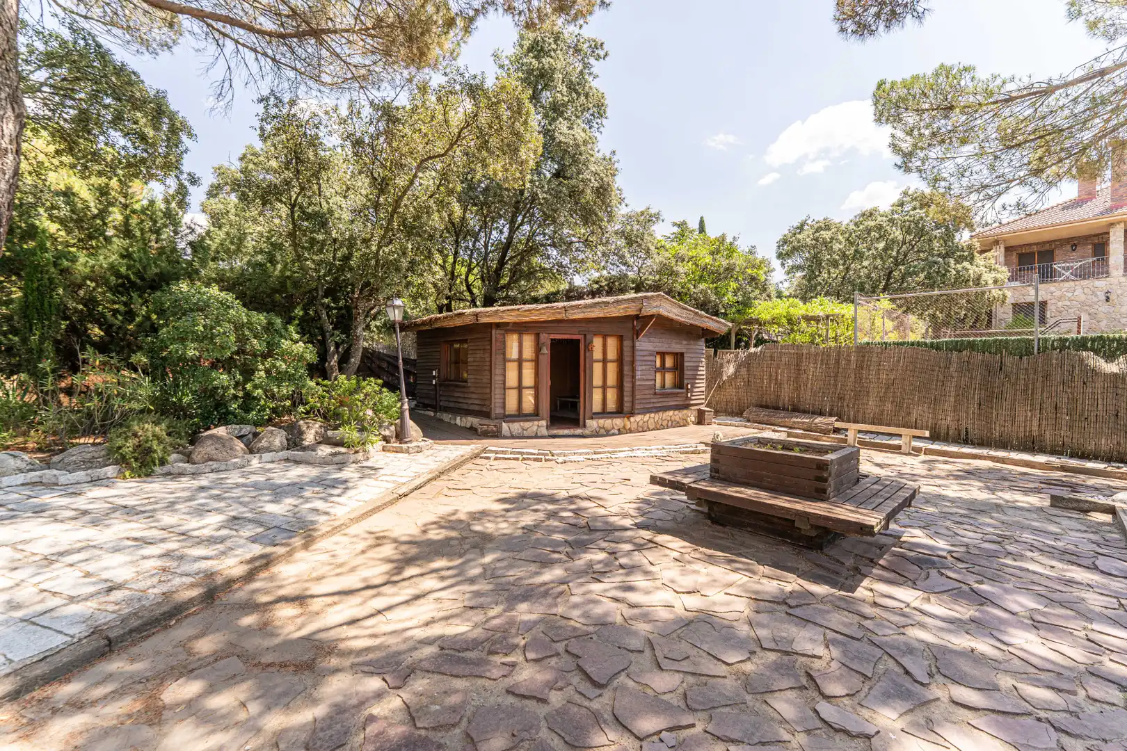 Jardí de Casa o xalet en venda en Alpedrete amb Calefacció, Jardí privat i Terrassa