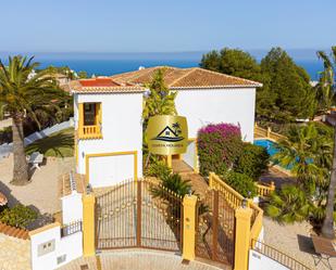 Vista exterior de Casa o xalet en venda en Jávea / Xàbia amb Aire condicionat, Terrassa i Piscina