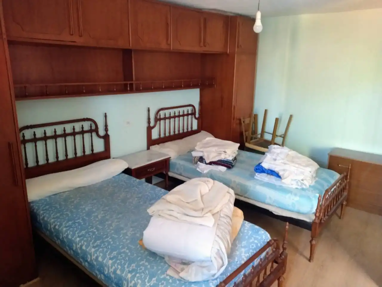 Schlafzimmer von Wohnung zum Verkauf in Merindad de Cuesta-Urria mit Heizung, Abstellraum und Möbliert