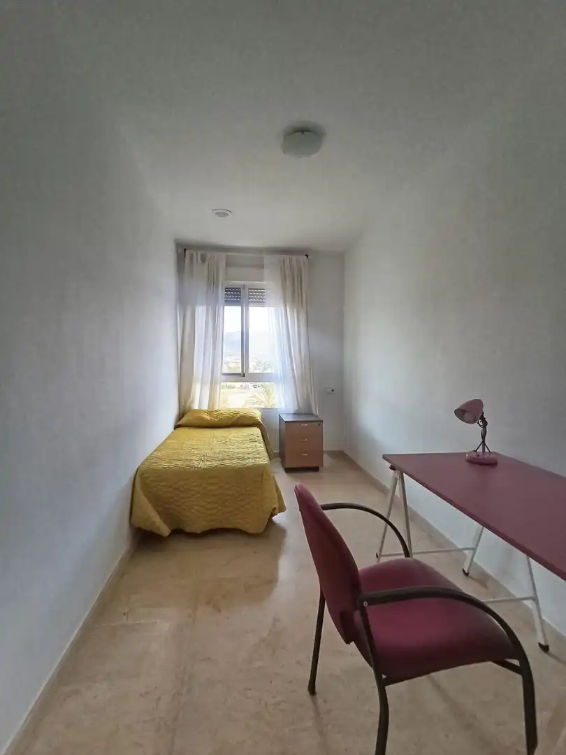 Bedroom of Flat for rent in Murcia  with Air Conditioner, Heating and Private garden