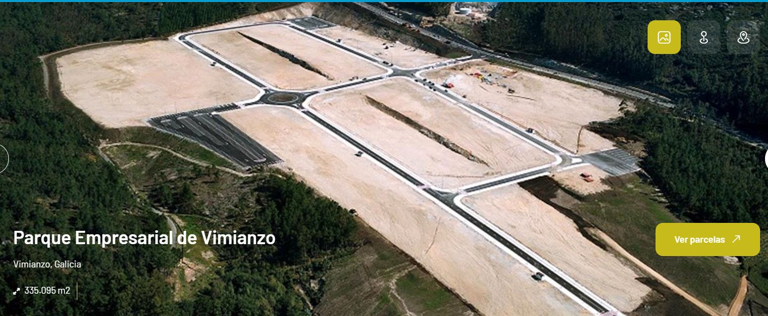 Vista exterior de Terreny industrial en venda en Vimianzo