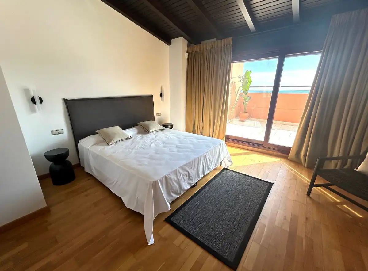 Bedroom of Duplexes for rent in Marbella  with Air Conditioner, Terrace and Furnished