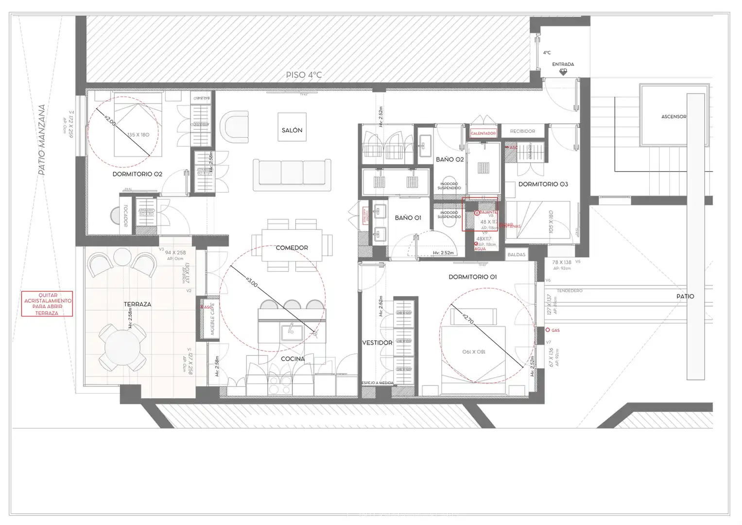 Apartament en venda en Madrid amb Aire condicionat, Calefacció i Terrassa