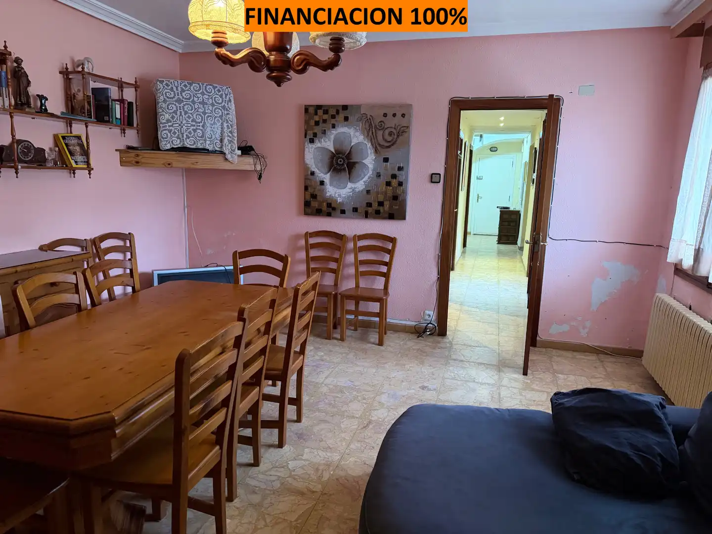 Comedor de Casa o chalet en venta en Ejea de los Caballeros con Calefacción, Jardín privado y Trastero
