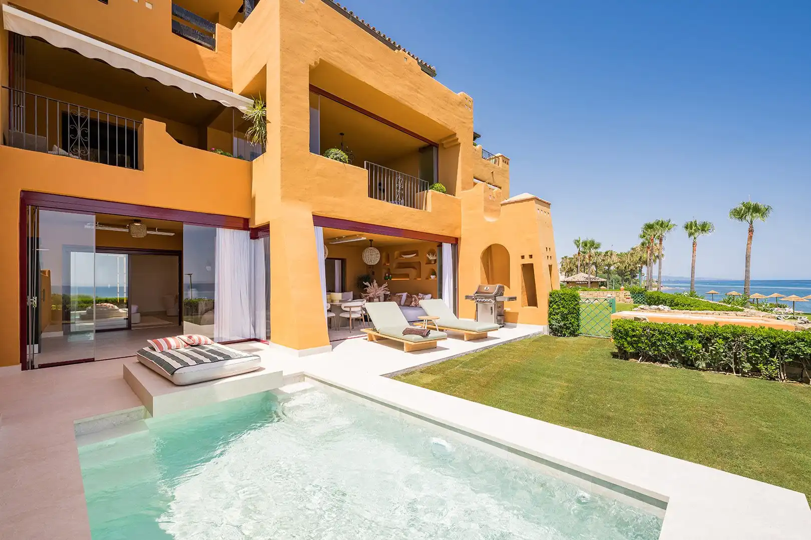 Jardí de Planta baixa en venda en Estepona amb Aire condicionat, Jardí privat i Parquet
