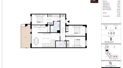 Foto 4 de Piso en venta en Calle Los Aluches, La Lastra, León Capital