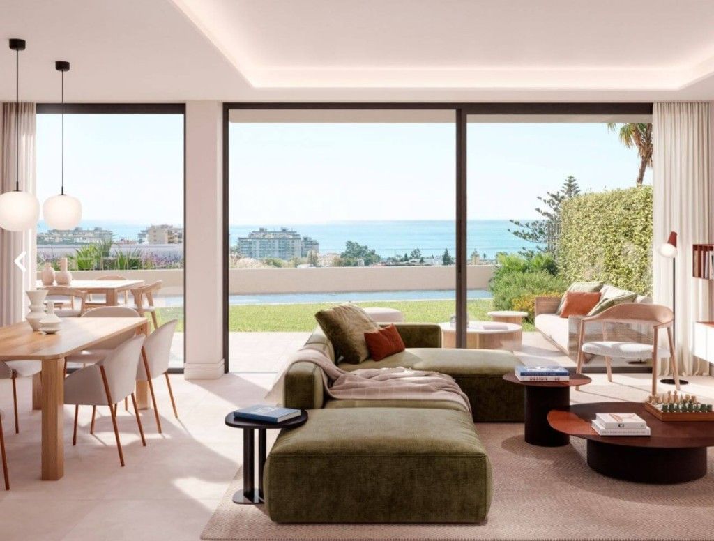 Sala de estar de Casa o chalet en venta en Málaga Capital con Jardín privado, Terraza y Piscina