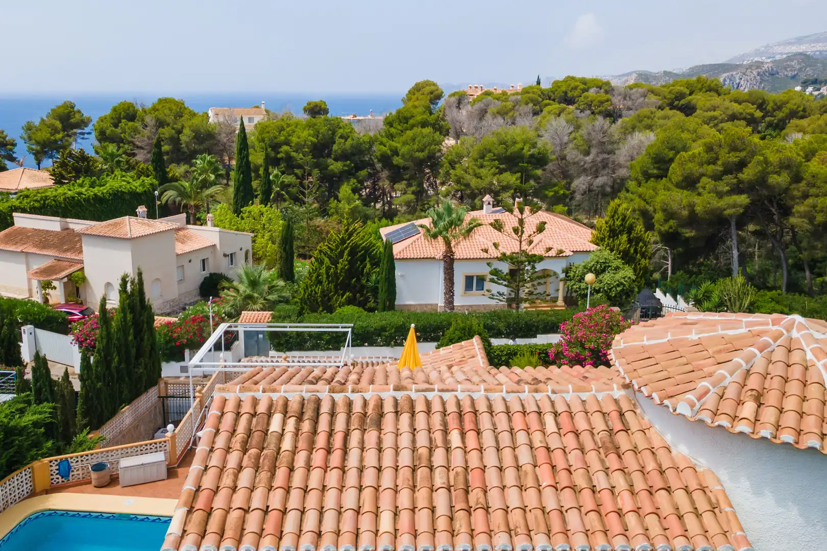 Vista exterior de Casa o xalet en venda en Jávea / Xàbia amb Aire condicionat, Calefacció i Jardí privat