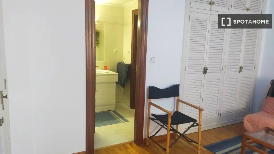 Bedroom of Flat for share in Murcia  with Air Conditioner, Heating and Furnished