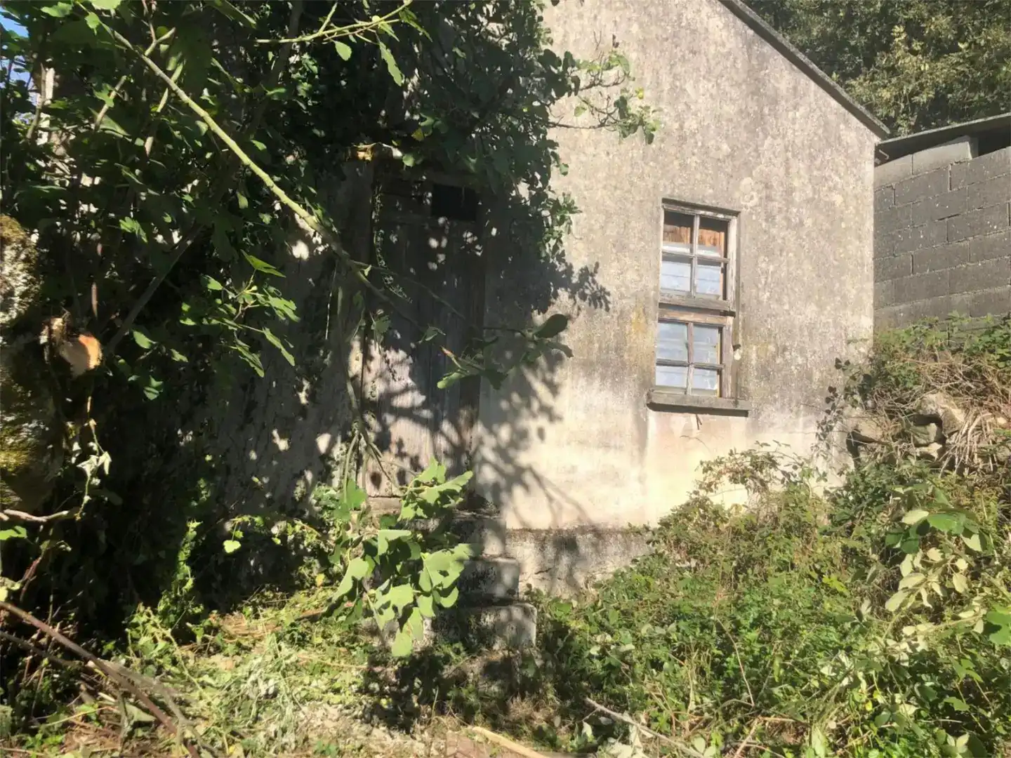 Vista exterior de Finca rústica en venda en Baños de Molgas amb Balcó