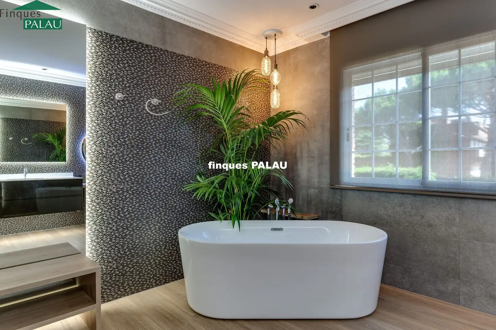 Baño de Casa o chalet de alquiler en Sant Just Desvern con Aire acondicionado, Jardín privado y Terraza
