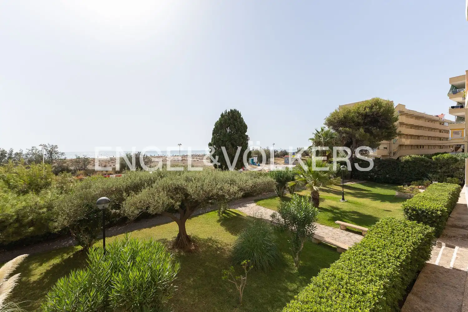 Jardí de Pis de lloguer en Canet d'En Berenguer amb Calefacció, Jardí privat i Moblat