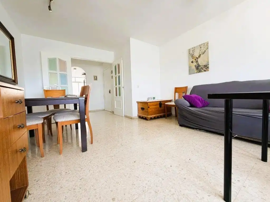 Wohnzimmer von Wohnung zum Verkauf in Málaga mit Privatgarten, Terrasse und Gemeinschaftspool