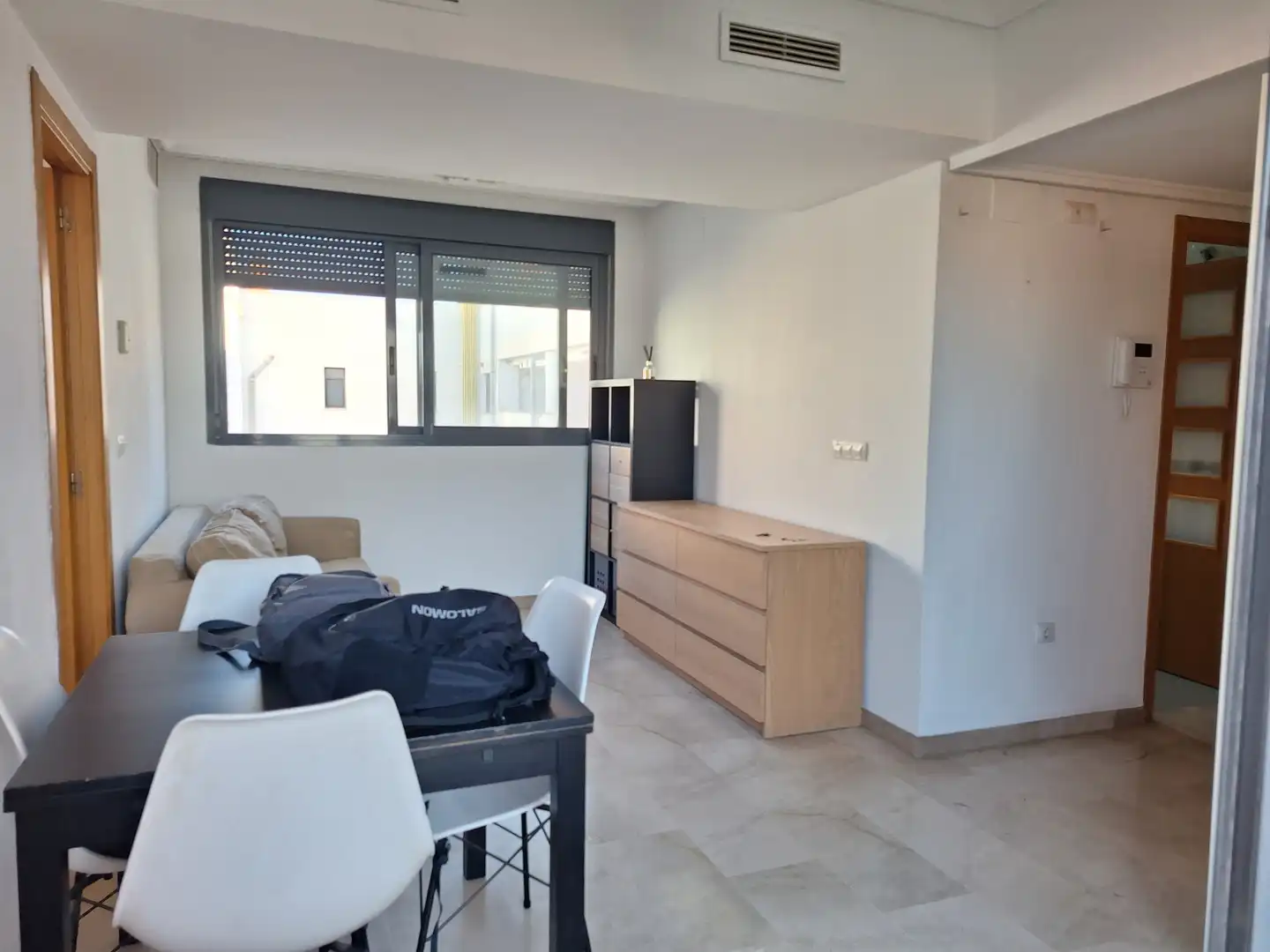 Wohnzimmer von Dachboden zur Miete in Valencia mit Klimaanlage, Heizung und Terrasse