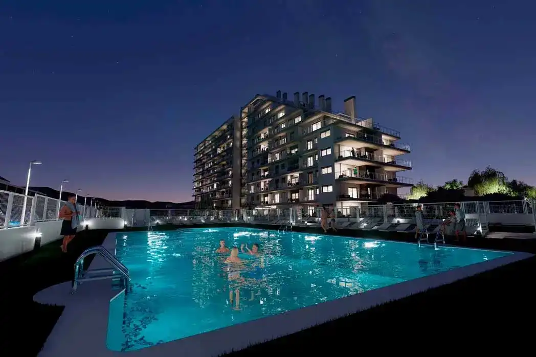 Schwimmbecken von Wohnungen zum Verkauf in Cabanes mit Heizung, Privatgarten und Schwimmbad