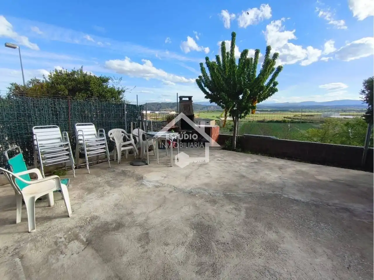 Garden of Houses for sale in Mendavia  with Heating, Private garden and Parquet flooring