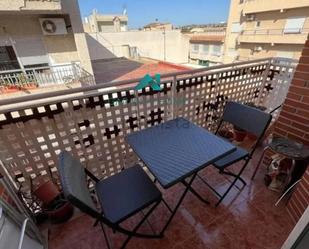 Terrace of Flat for sale in  Murcia Capital  with Air Conditioner, Storage room and Balcony