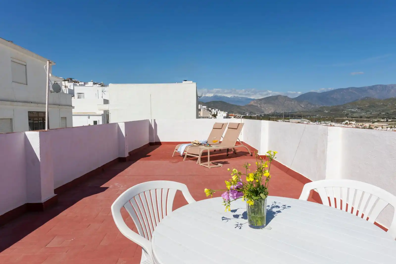 Terrassa de Casa o xalet de lloguer en Salobreña amb Aire condicionat, Terrassa i Moblat