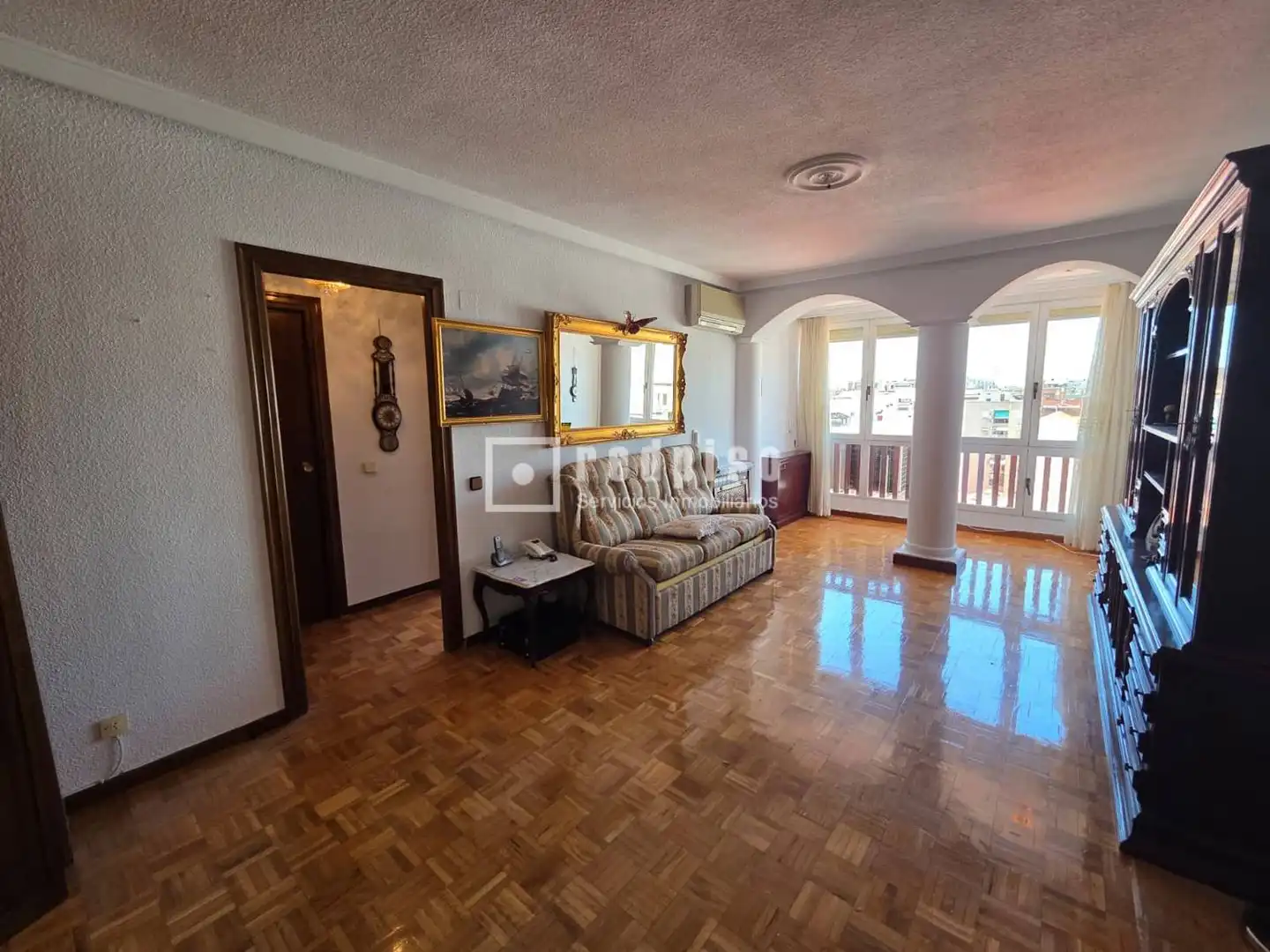 Sala de estar de Piso en venta en Madrid con Aire acondicionado, Calefacción y Parquet