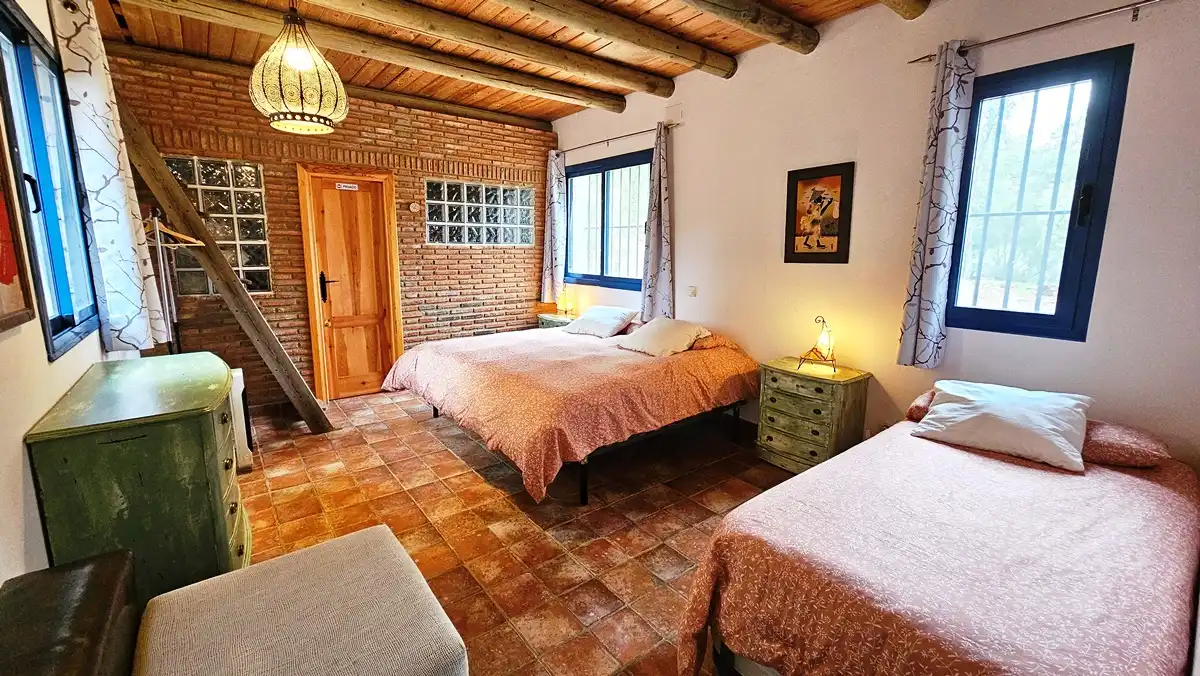 Habitación de Finca rústica en venta en Santa Ana la Real con Calefacción, Jardín privado y Terraza