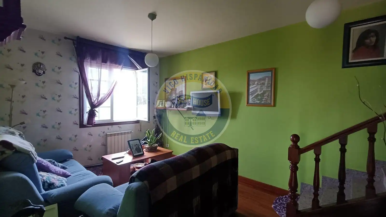 Sala de estar de Casa o chalet en venta en Vigo  con Calefacción, Jardín privado y Terraza