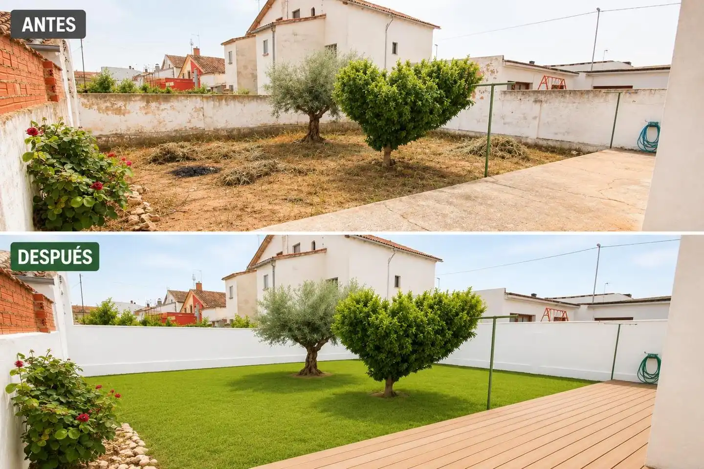 Jardín de Casa o chalet en venta en Corella con Calefacción y Jardín privado