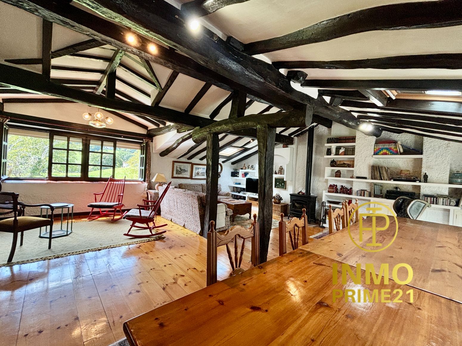 Dining room of House or chalet for sale in Ruesga  with Heating, Private garden and Parquet flooring