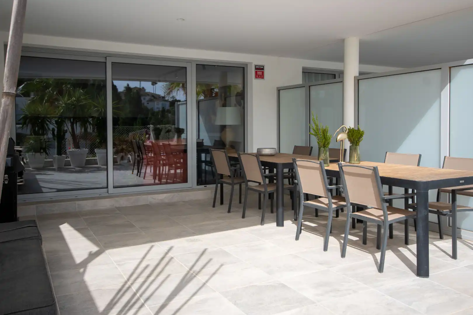 Terraza de Piso en venta en Mijas con Aire acondicionado, Jardín privado y Terraza