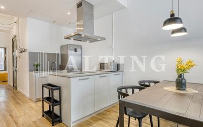 Kitchen of Flat for sale in  Barcelona Capital  with Air Conditioner, Heating and Terrace