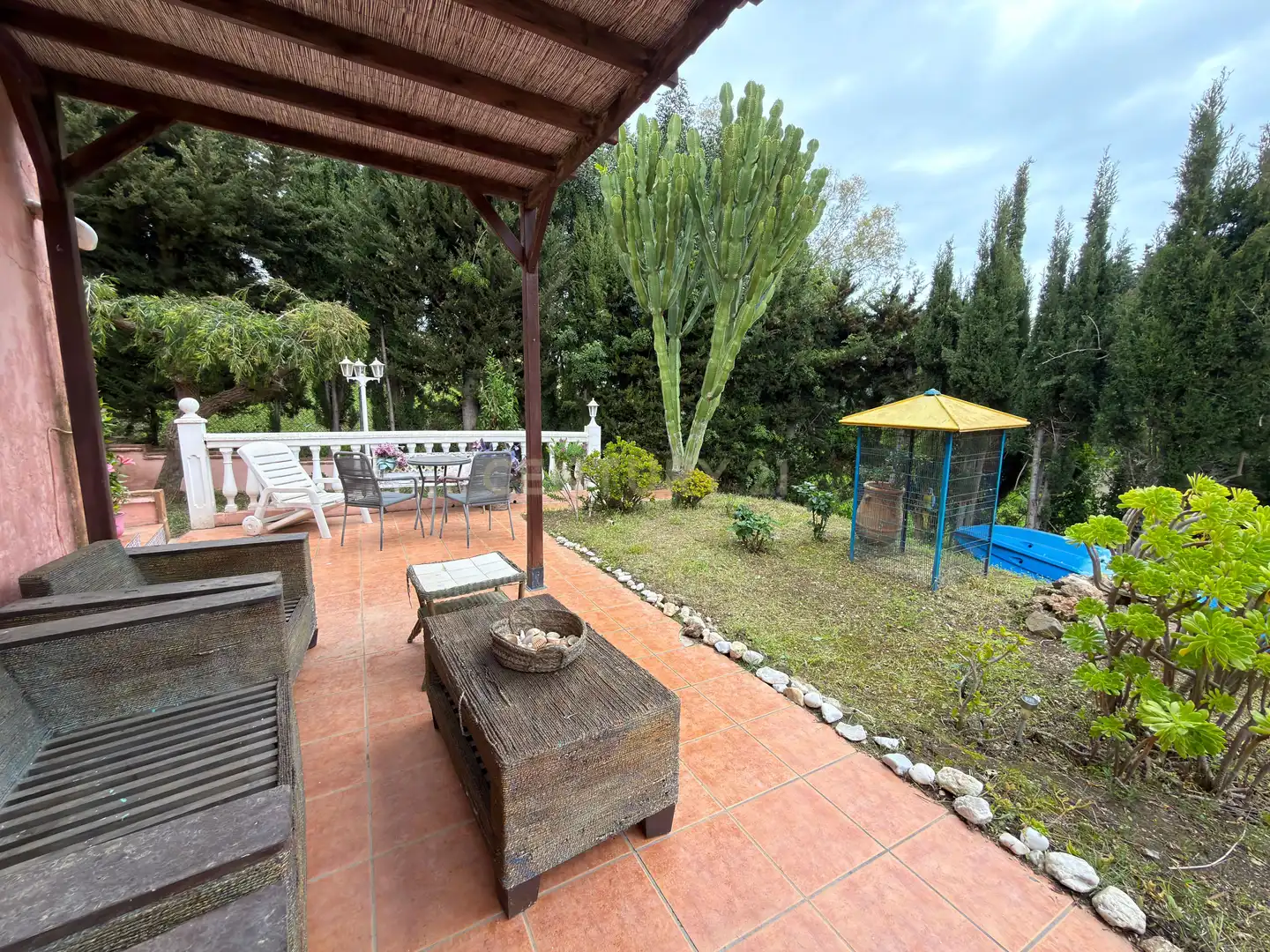 Garden of Houses for sale in Mijas  with Swimming Pool