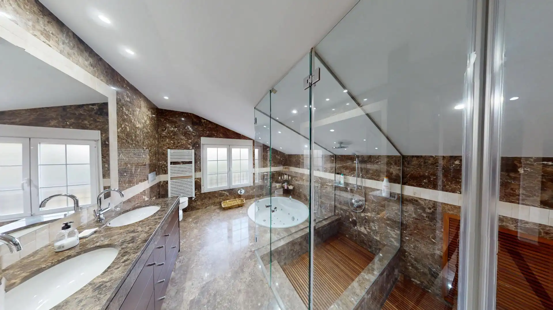 Baño de Casa o chalet en venta en Pedrezuela con Calefacción, Jardín privado y Terraza
