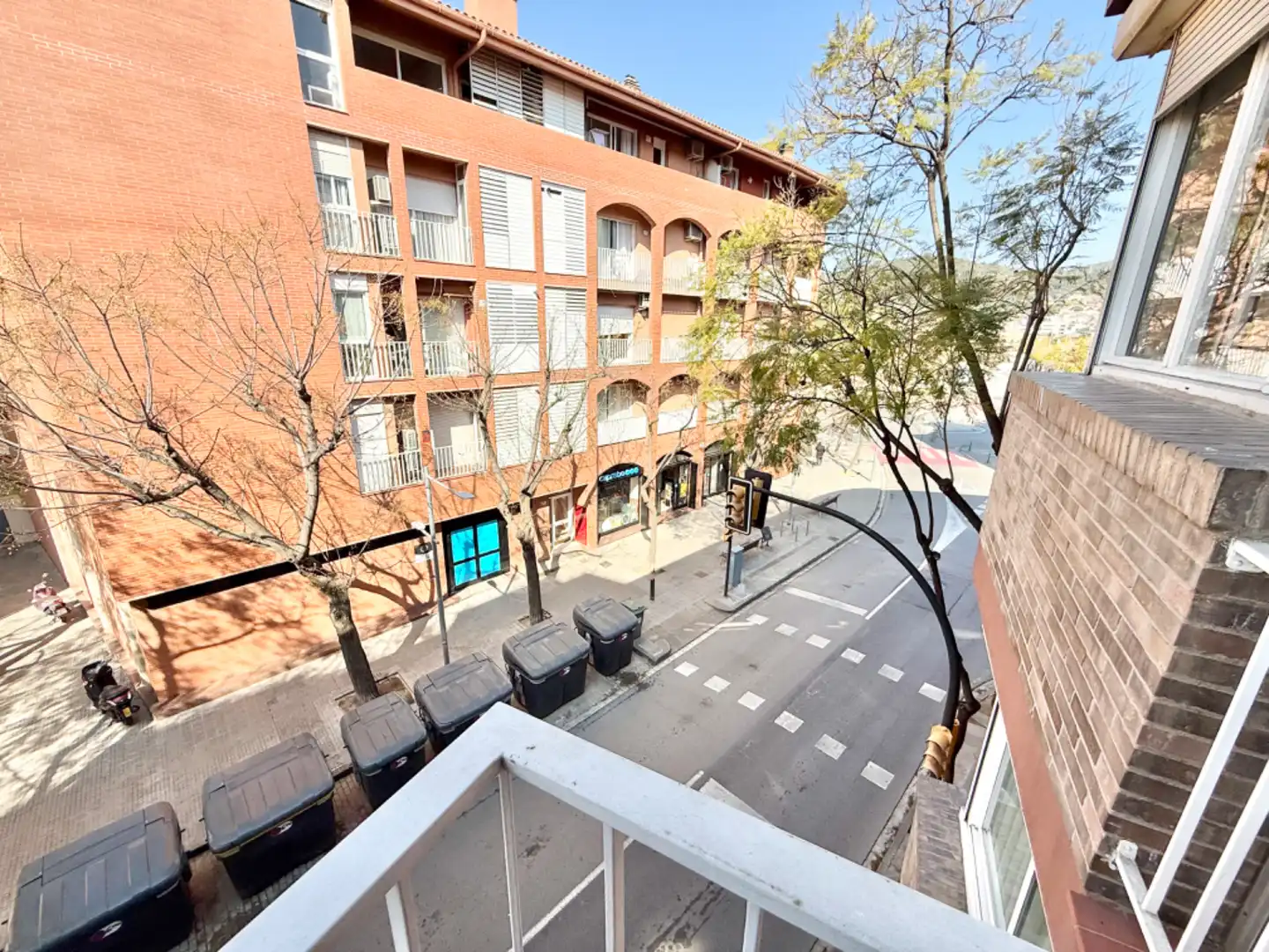 Exterior view of Flat for sale in Sant Just Desvern  with Air Conditioner, Heating and Parquet flooring
