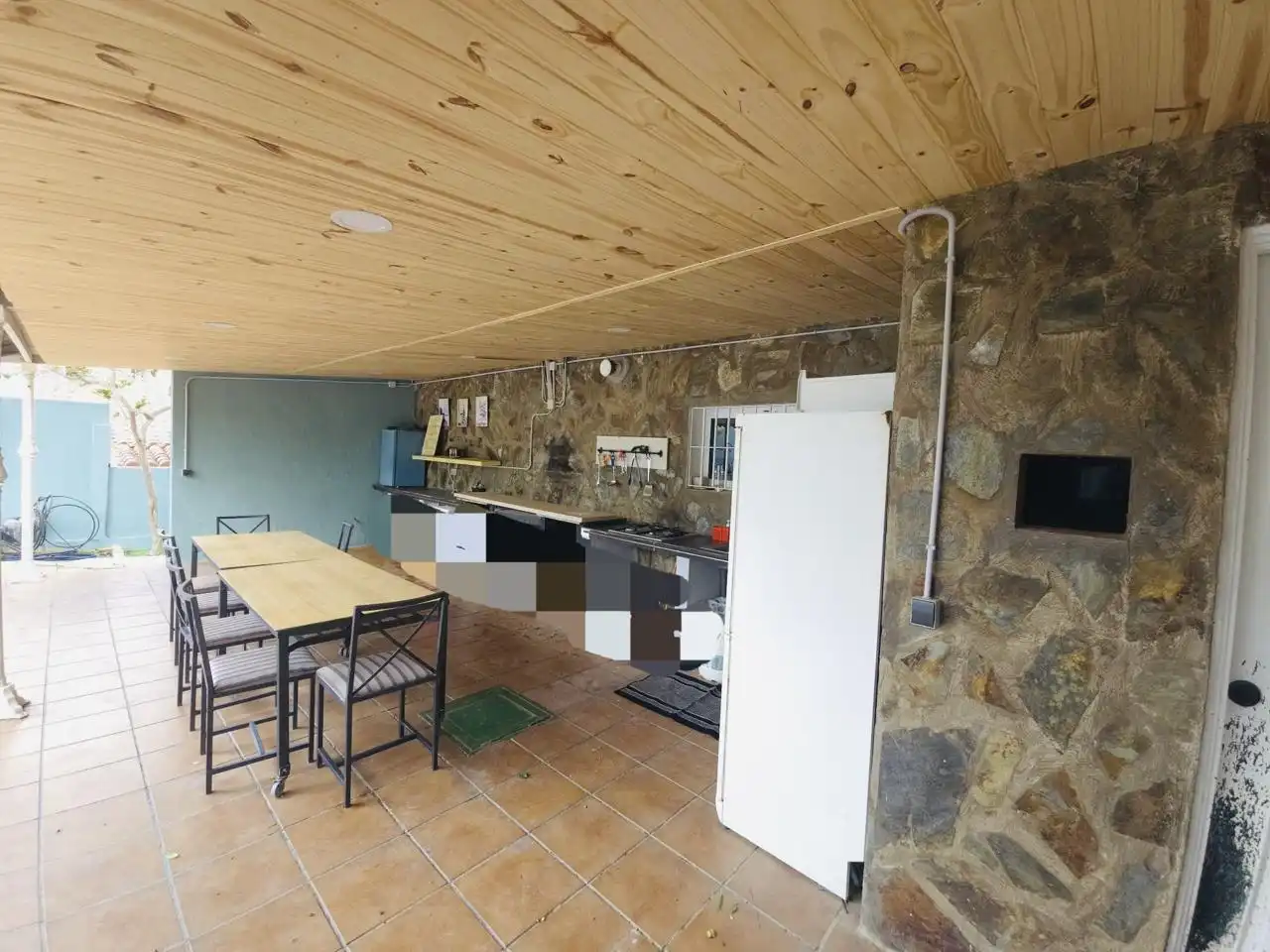 Cocina de Casa o chalet de alquiler en Telde con Aire acondicionado, Jardín privado y Terraza