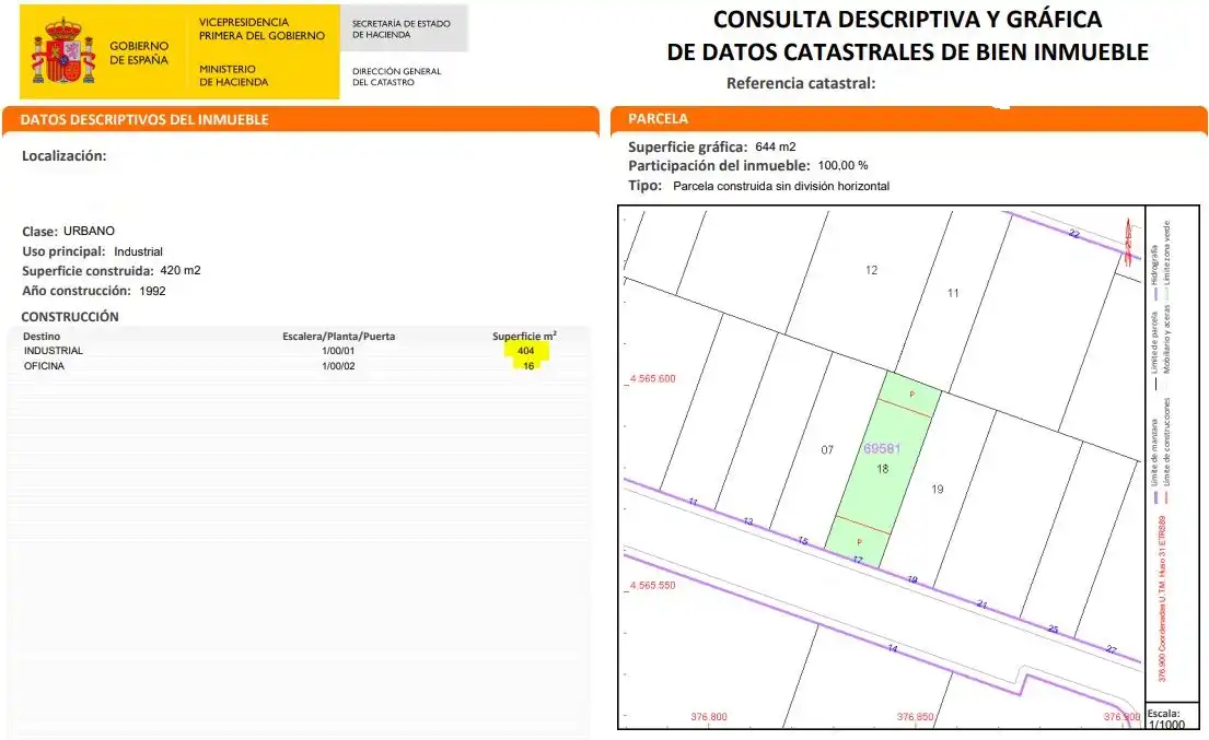 Nave industrial en venta en El Vendrell