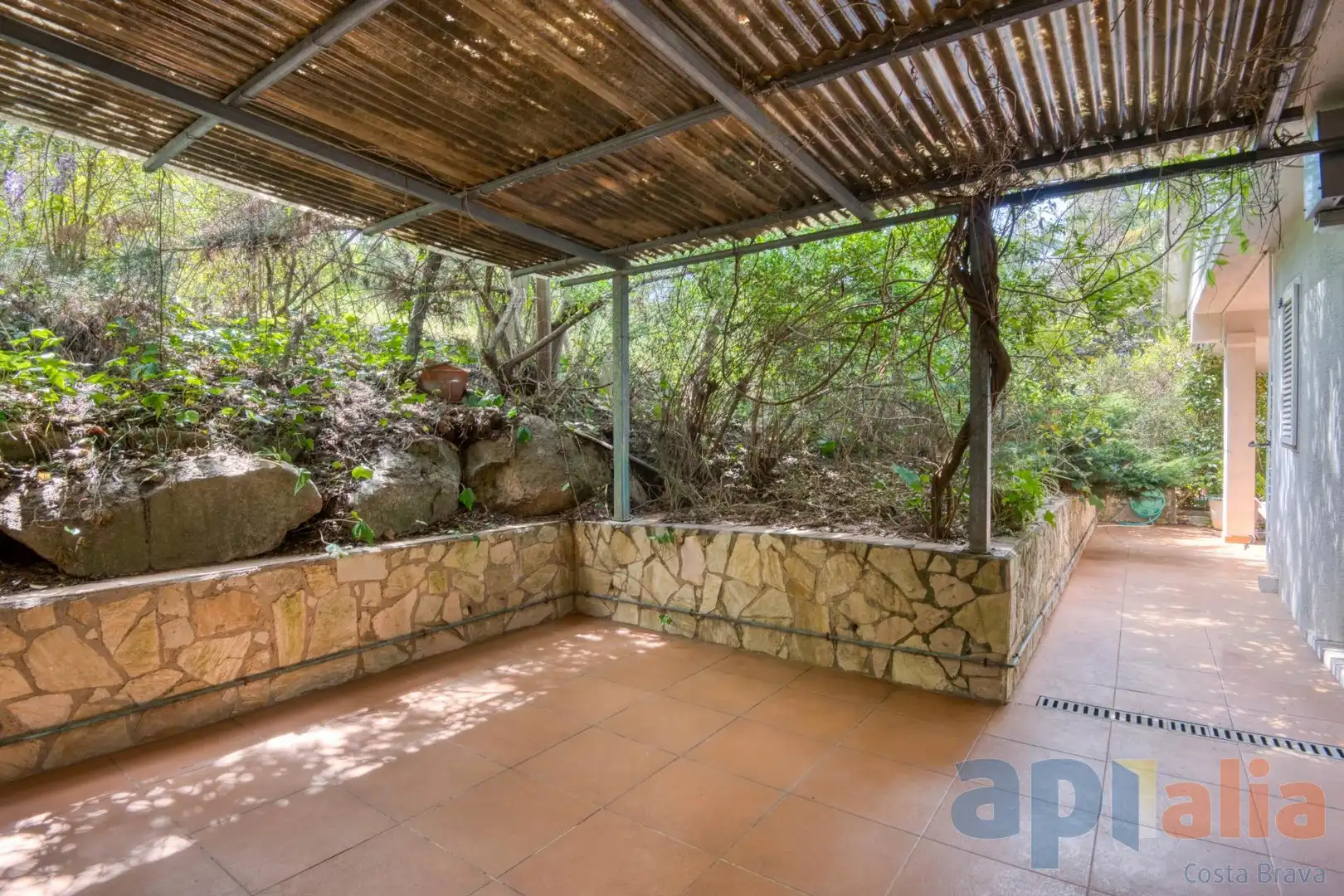 Terrassa de Casa o xalet en venda en Santa Cristina d'Aro amb Calefacció, Jardí privat i Terrassa